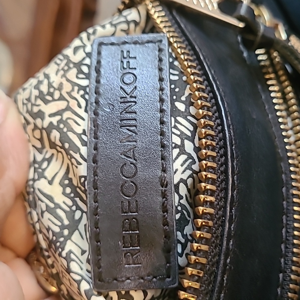 Rebecca Minkoff MAC Black Leather Crossbody Bag - Picture 13 of 13